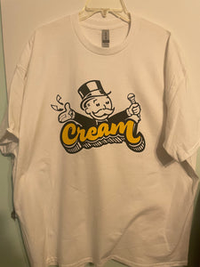 Wu Tang Monopoly Cream T shirt New