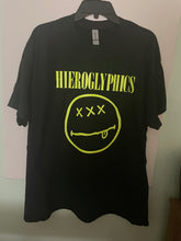 Load image into Gallery viewer, Hieroglyphics T shirt New Nirvana Parody
