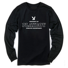 Load image into Gallery viewer, Property Of Playboy Long Sleeve T shirt
