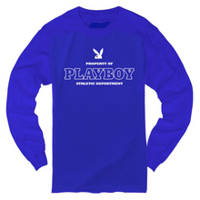 Load image into Gallery viewer, Property Of Playboy Long Sleeve T shirt
