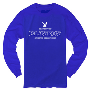 Property Of Playboy Long Sleeve T shirt