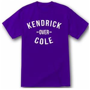 Kendrick over J Cole T shirt