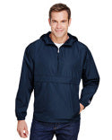 Load image into Gallery viewer, Champion Anorak 1/4 Zip Hoodie Jacket Pouch Pocket New
