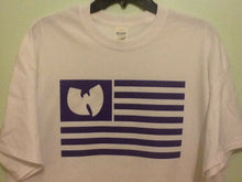 Load image into Gallery viewer, wu tang flag t shirt
