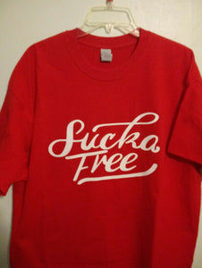 sucka free red t shirt